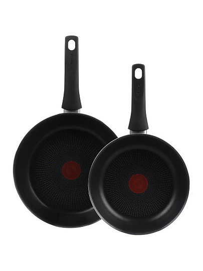 Набор сковородок алюминий, 22 см, антипригарное покрытие, Tefal, Strength, 26 см, 042 31 810