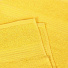 Полотенце банное 50х90 см, 100% хлопок, 375 г/м2, жаккардовый бордюр, Вышневолоцкий текстиль, желтое, 401, Россия, К1-5090.120.375 - фото 3