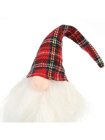 Фигурка декоративная Гномик, 28 см, белая, Y4-8437