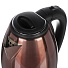 Чайник электрический Lofter, ZJ-A101-brn, коричневый, 1.8 л, 1500 Вт, скрытый нагревательный элемент, алюминий - фото 4