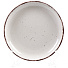 Тарелка десертная, керамика, 17.6 см, круглая, White Fusion, Daniks, белая - фото 2