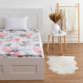 Простыня на резинке LoveLife 160*200*25см, &amp;quot;Джунгли&amp;quot;, 100% хлопок, сатин, 125г/м², 5443027