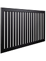Экран для радиатора, МДФ, 1200х600 мм, черный, реечный, Стильный Дом - фото 6