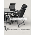 Мебель садовая Рейне, стол, 120х72 см, 6 стульев, 62х69х110 см, C010164 - фото 23