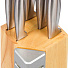 Набор ножей 6 предметов, сталь, рукоятка дерево, Y4-6441 - фото 3