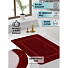 Коврик для ванной, 0.5х0.8 м, полиэстер, бордовый, Альпака, PU010244 - фото 5