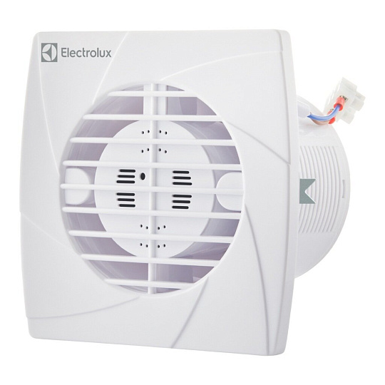 Вентилятор вытяжной настенный, Electrolux, установочный диаметр 120 мм, 20 Вт, 150 м³/ч, обратный клапан, Eco, EAFE-120