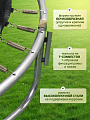 Батут 366х366х256 см, с защитной сеткой 180 см и лестницей, 150 кг, CF-12FT-AI - фото 5