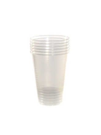Стакан одноразовый 6 шт, 200 мл, Юпласт, ЮНАБ2026, прозрачный