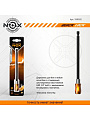 Адаптер для бит Nox, Quick lock, E6.3, 150 мм, магнитный адаптер, 1/4&amp;quot;, 350502, блистер