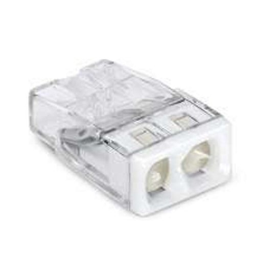 Клемма 2х(0.5-2.5мм) 2-х проводн. для распред. короб. (с контактн. пастой &quot;Alu-Plus&quot;) WAGO 2273-242