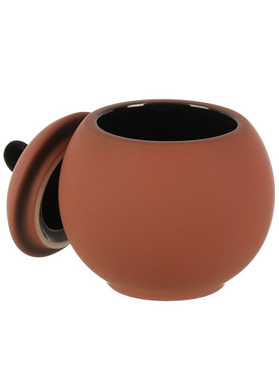 Диспенсер для ватных дисков, 9.6х9.6, керамика, терракотовый, BCE0758BA-CT