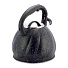 Чайник нержавеющая сталь, 3 л, со свистком, Kamille, индукция, черный мрамор, 1073BL - фото 4