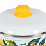 Набор посуды эмалированная сталь, 3 предмета, кастрюли 2,3,4 л, индукция, СтальЭмаль, Лимоны в цвету, 1KB051M - фото 2