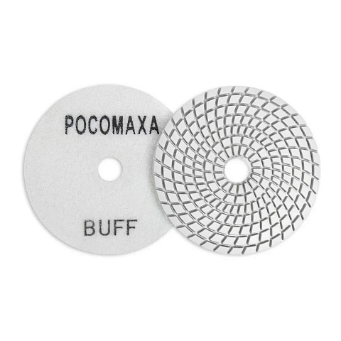 Круг алмазный гибкий Росомаха, диаметр 100 мм, зернистость P BUFF, шлифовальный