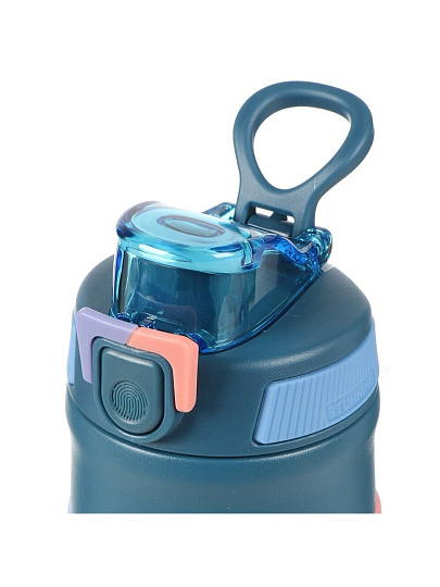 Термобутылка нержавеющая сталь, 0.5 л, синяя, Y4-9290