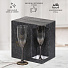 Бокал для шампанского, 170 мл, стекло, 6 шт, Glasstar, Шоколад Омбре, RNСHO_1687_3 - фото 5