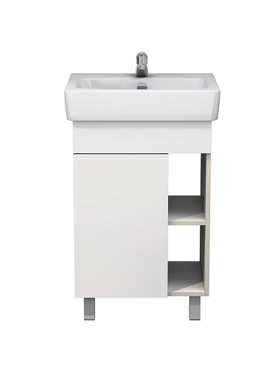 Тумба ЯМебель, Ника 55(Нео 55), 493*408*760, белая