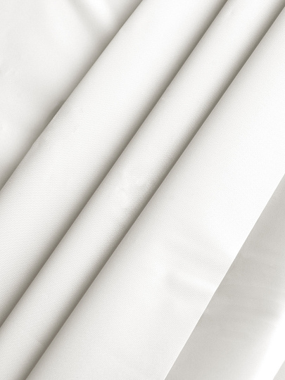 Штора для ванн 180х180 см, PEVA, Белый матовый, с кольцами, Y4-11180