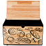 Хлебница Agness лофт металлическая с деревянной крышкой, 35.5x21.5x19.5cm, 938-053 - фото 4