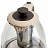 Чайник электрический Delta Lux, DE-1005, 1 л, 1100 Вт, скрытый нагревательный элемент, стекло - фото 2