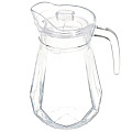 Набор для сока боросиликатное стекло, 5 предметов, кувшин 1200 мл, стакан 250 мл 4 шт, Грани, Y4-5368 - фото 4