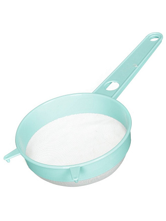 Сито пластик, 11.2 см, с ручкой, в ассортименте, Альтернатива, М519