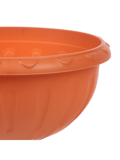 Кашпо подвесное 3.5 л, коричневое, Альтернатива, Джулия, М1608