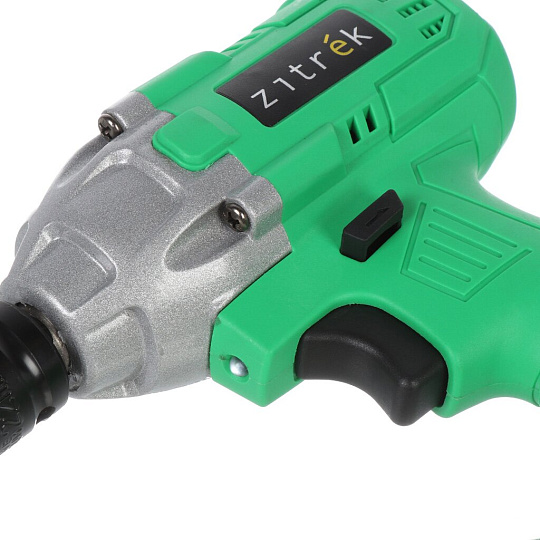 Гайковерт аккумуляторный, Zitrek, Crusher 20-Li, ударный, 20 В, 4 А.ч, Li-ion, 200 Н-м, кейс, 1 АКБ, 3200 уд/мин