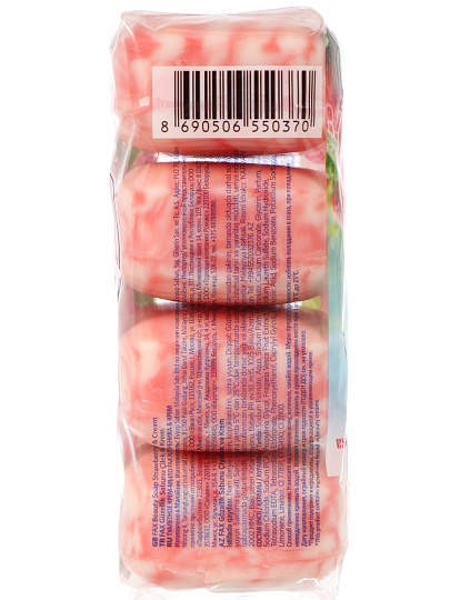 Крем-мыло Fax, Клубника, 4 шт, 70 г