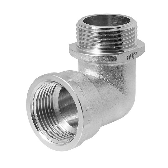 Уголок 3/4", г-ш, латунь, индивидуальная упаковка, MasterProf