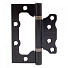 Петля накладная для деревянных дверей, Аллюр, 100х75х2.5 мм, универсальная, 2ВВ BL, 14532, 2 шт, коробка, матовый черный - фото 2