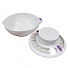 Весы кухонные механические, пластик, Irit, IR-7131, чаша, точность 25 г, до 3 кг, белые - фото 2