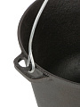 Казан чугун, 10 л, с крышкой, крышка чугун, с дужкой, Гардарика, 1510-3 - фото 9