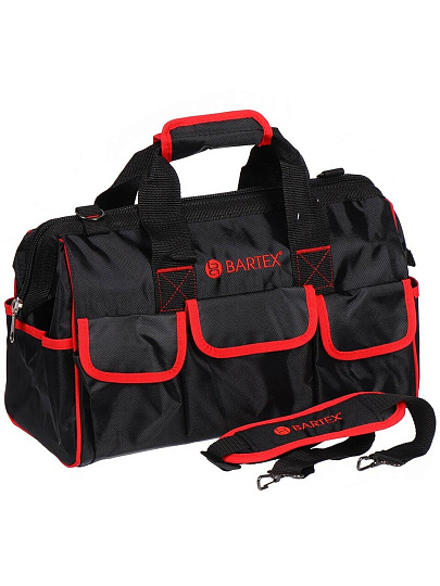Сумка для инструментов, 17х41х28 см, текстиль, Bartex, металлический замок