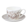 Чайная пара фарфор, 2 предмета, на 1 персону, 330 мл, Lefard, White Flower, 415-2283