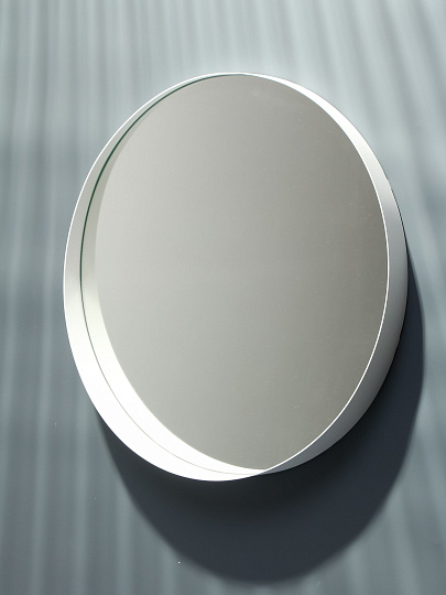 Зеркало интерьерное настенное, 50 см, металл, МДФ, круглое, 5057-Zm2