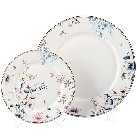 Сервиз столовый фарфор, 18 предметов, на 6 персон, Balsford, Кристал Голд, 224-44002