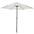 Зонт садовый GU-01, d 270 cм, 6 спиц, мет-л, беж, 093009