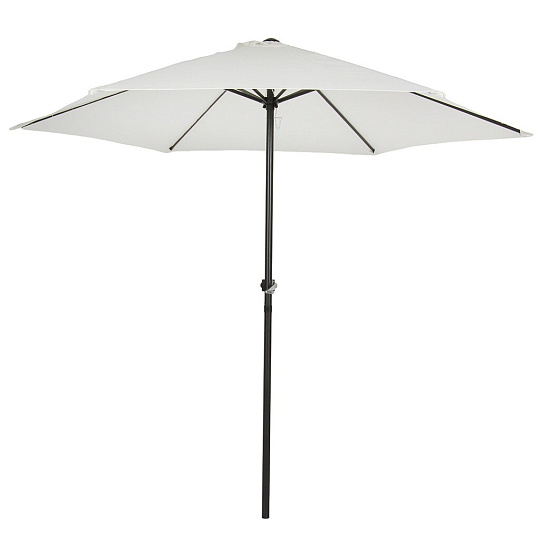 Зонт садовый GU-01, d 270 cм, 6 спиц, мет-л, беж, 093009
