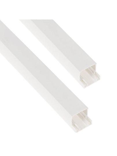 Кабель-канал 25х16 мм, 2 м, белый, TDM Electric, SQ0408-0505/SQ0402-0005