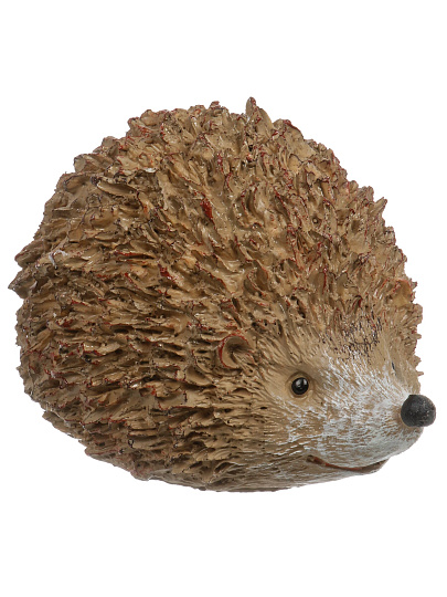Фигурка садовая декоративная Ежик, 21х13х11 см, полистоун, Y4-11212