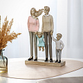 Фигурка декоративная полистоун, Семья, 18х5.5х26 см, A020254