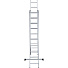 Лестница приставная, 3 секции, 10 ступеней, алюминий, 2.5 м, 150 кг, NV 1230, 1230310 - фото 16