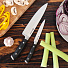 Нож кухонный Daniks, Black, универсальный, нержавеющая сталь, 12.5 см, рукоятка пластик, 161520-4 - фото 2