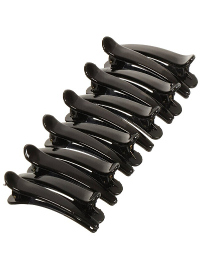 Заколка-зажим для волос 8 см, пластик, Y9-257