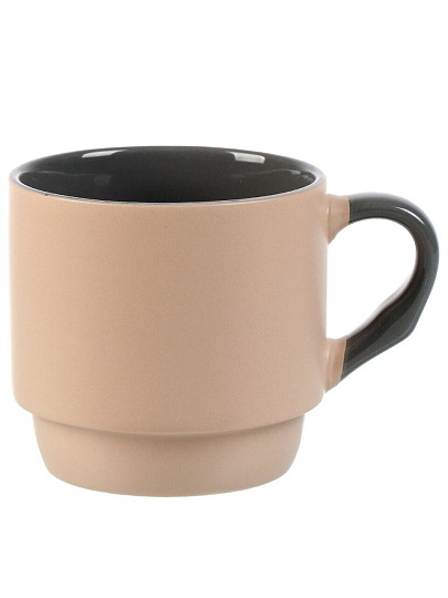 Кружка керамика, 340 мл, Лэвэл ап, B060769/Y4-9187, в ассортименте