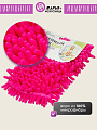 Сменный блок для швабры микрофибра, 43х14 см, вермишель, прямоугольный, розовый, Марья Искусница, Y4-4993 - фото 3