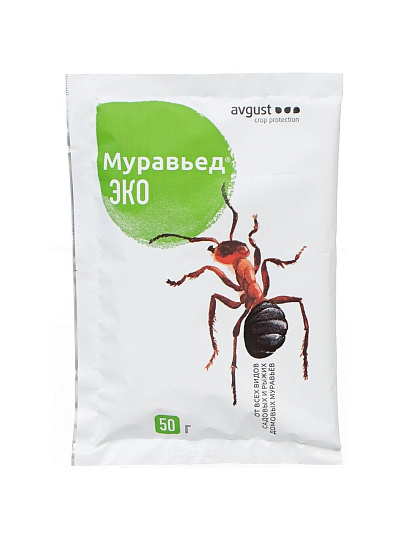 Инсектицид Муравьед ЭКО, от муравьев, порошок, 50 г, Avgust
