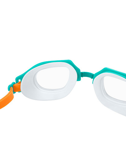 Набор для плавания зажим для носа, очки, затычки для ушей, в кейсе, разноцветный, от 7 лет, пластик, Bestway, 26034